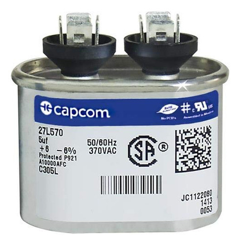 Capacitor 27l570 27 L 570 C305l 5uf 370vac 0