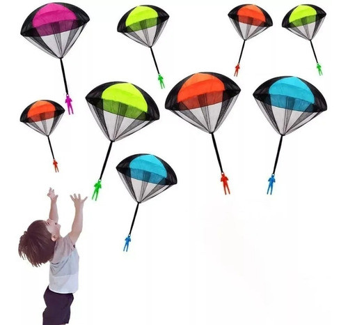 Muñeco De Acción Paracaídas Juego Al Aire Libre Para Niños 1