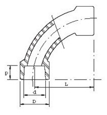 Curva A 90º De 20mm Acqua System Dema 1