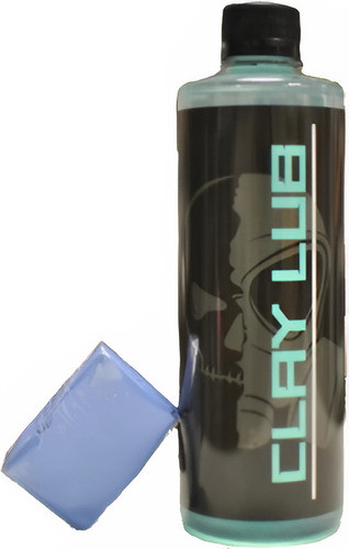 Kit Claybar Descontaminante 180 Gramos + Clay Lub Quita Brea 0