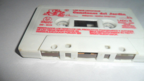 Cassette  Las Más Hermosas Canciones Del Jardín 1