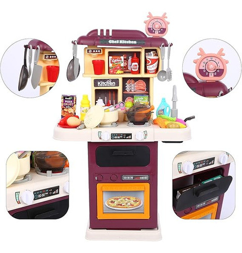Cocina Infantil Con Luz Y Sonido Juguetes Para Niños. Bola 8 1