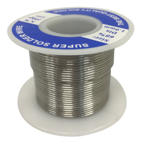 Estaño Resinado Electronica Soldador 60% En Carrete 1mm 100g 0