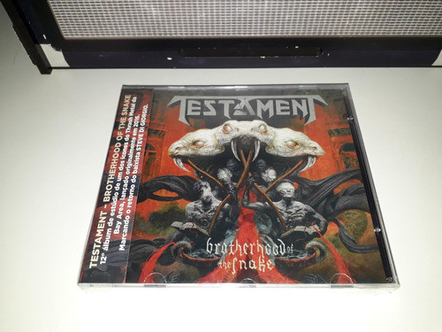 Cd Testament - Brotherhood Of The Snake Novo!! 1