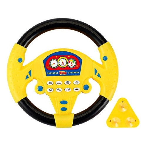 Brinquedo Volante Infantil Musical Com Som E Luz 0