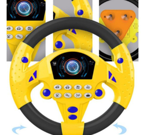 Brinquedo Volante Infantil Musical Com Som E Luz 1