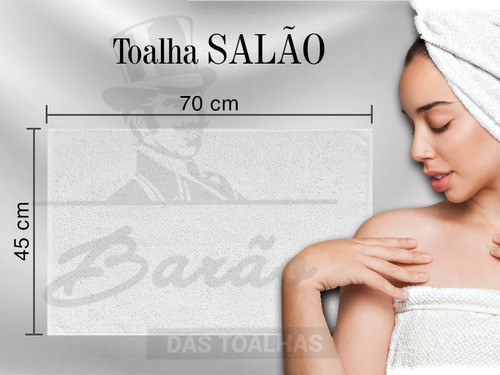Kit 45 - Toalhas De Rosto Para Salão - Nobre - Promoção 1