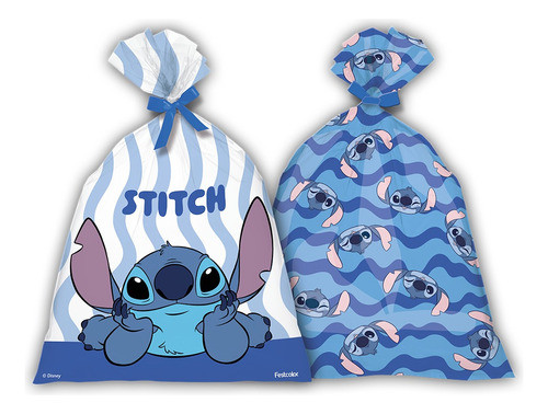 Sacolinhas Plásticas Surpresas - Festa Stitch Da Disney 0
