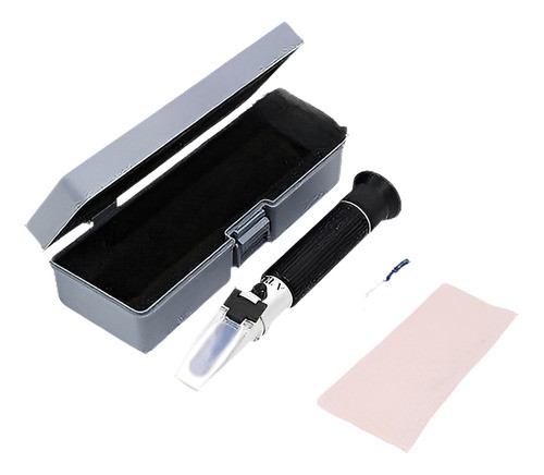 Refractómetro De Salinidad Atc De Aluminio 0-10% Hidrómetro 0