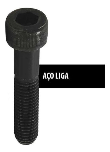 Kit 50 X Parafuso Allen Cab Cilíndrica -  M8 - 1,25 X 35 1