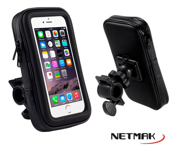 Soporte Celular Bicicleta Moto Impermeable Netmak 1