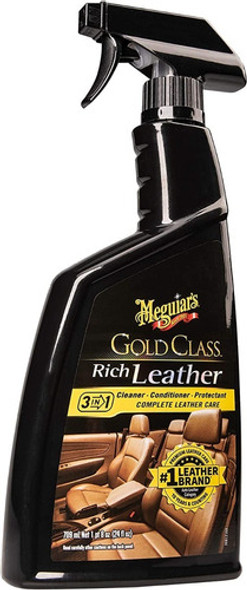 Meguiars Gold Class Rich Leather Spray Acondicionador Cuero 0 Meguiars Gold Class Rich Leather Spray Acondicionador Cuero 0