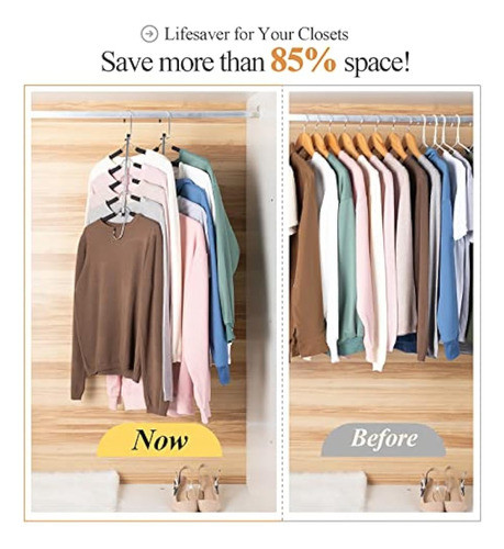 Perchas Para Ropa Perchas Para Abrigos Que Ahorran Espacio P 1