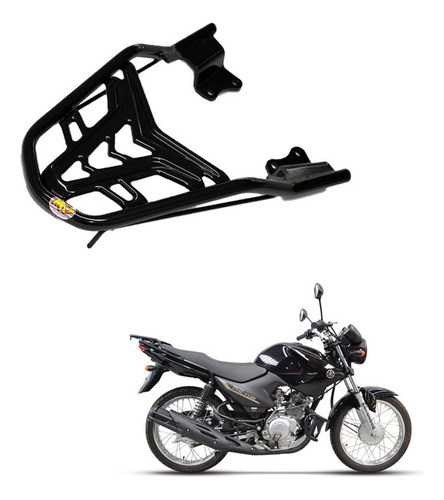 Bagageiro Moto Yamaha Factor 150 Preto 2016 Até 2023 0