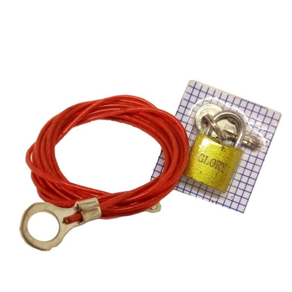 Capa Forrada Com Cabo + Cadeado Cobrir Vw Saveiro 1