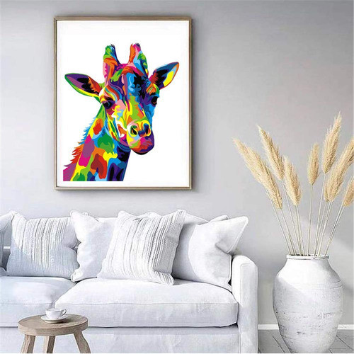 Pintura Por Numeros (itm26067) Jirafa 16x20 (1s71) 1