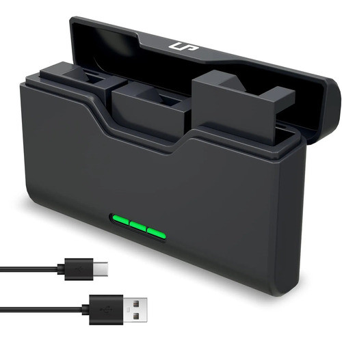 Cargador De 3 Canales Para Bateria Gopro Hero 11/10/9/8/7/6 0