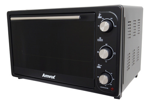 Forno Elétrico De Bancada 45l Grill Multifunção Preto 110v 1