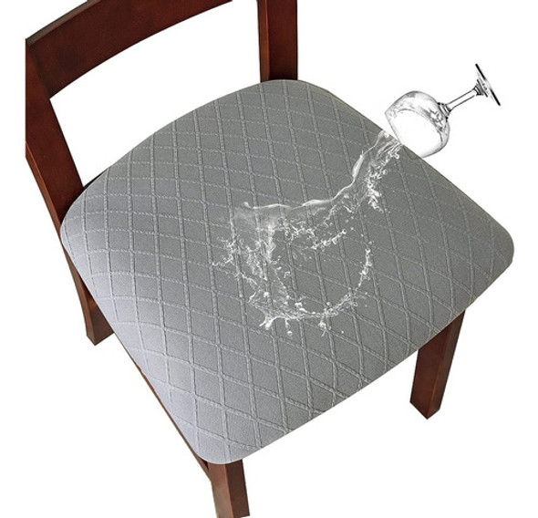 Fundas De Asiento Impermeables Genina Para Sillas De Comedor 0
