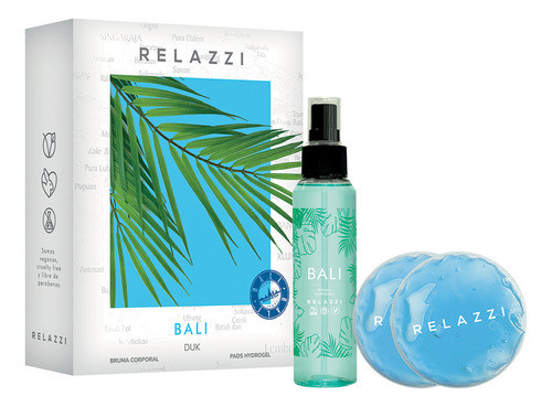Bruma Corporal Relazzi Bali Duk 120ml + 2 Pads Hydrogel Set 0