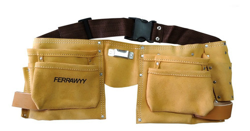 Porta Herramientas Cinturón Ajustable 11 Bol. Electroimporta 0