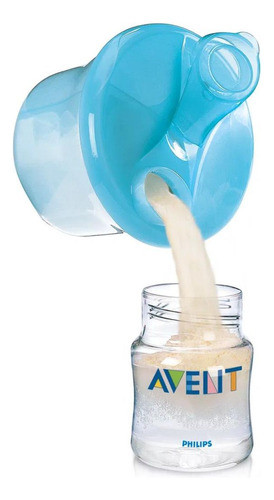 Dosador De Leite Em Pó Azul Philips Avent 3 Medidas 0