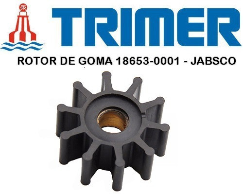 Rotor De Goma Marca Jabsco - Modelo 18653-0001-p 0