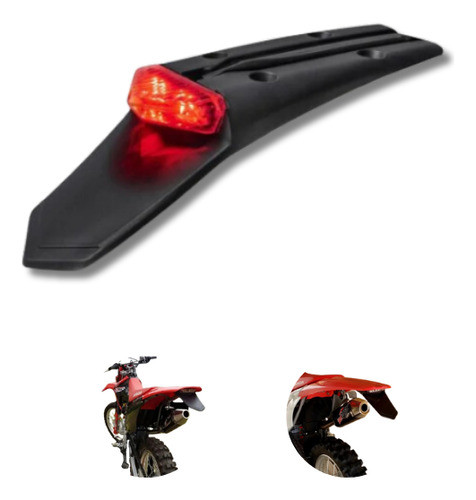 Rabeta Paralama Com Lanterna Led - Crf 230 - Crf 250f Amx 0