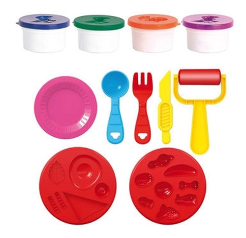 Hiper Massa Modelar Moldes Criativos  Xalingo 11787 1