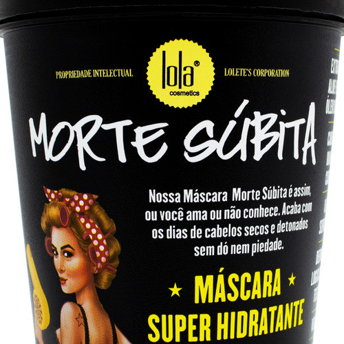 Lola Morte Súbita Mascara Super Hidratante Cabello 450gr 3c 1
