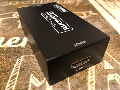 Conversor Audio Video 3g Hdmi Input/ Cdi Output 1