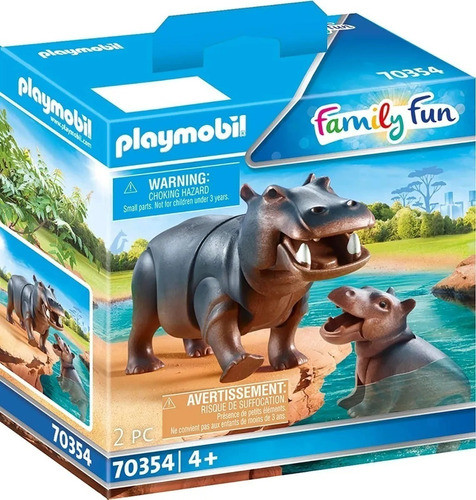 Playmobil 70354 Family Fun  Hipopotamos - Dgl Games & Comics 0