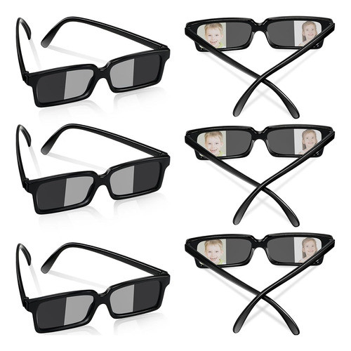 Gafas De Detective Con Espejo Interno Para Ver Atrás 0