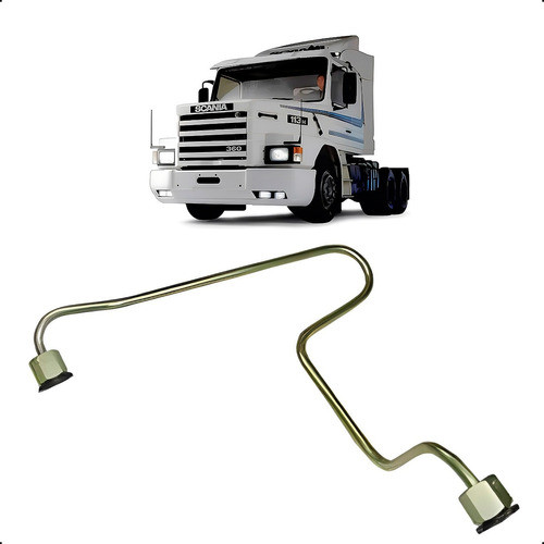 Tubo Injetor Scania 113 - 3 Cilindro 0