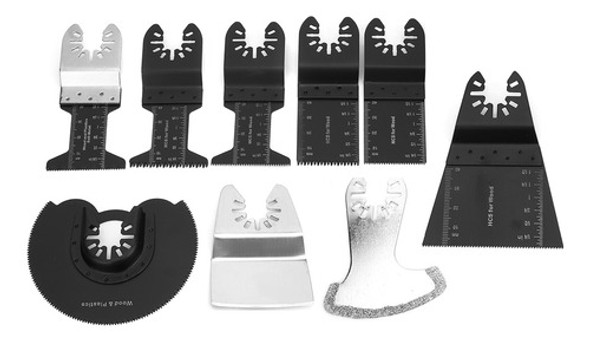 Serra Oscilante Multiferramenta De 12 Peças De Aço De Alto C 0
