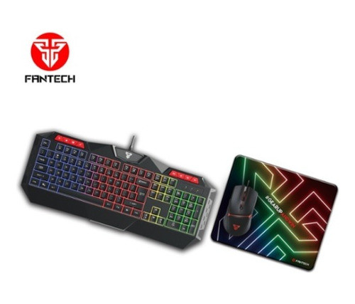 Kit 3 En 1 Fantech Negro P31 0