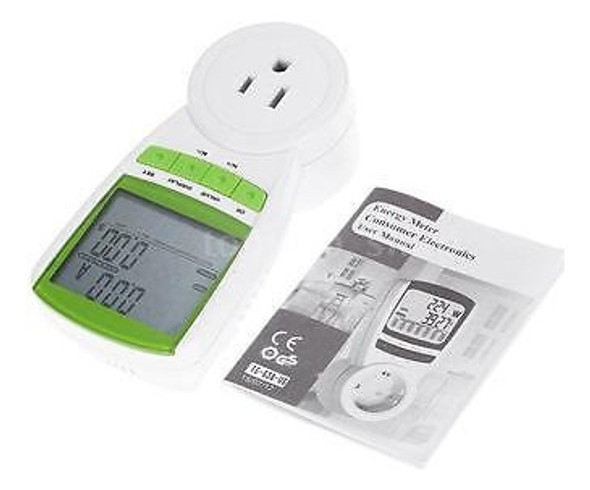 Energía Medidor Vatios Voltaje Corriente Frecuencia Monitor 1