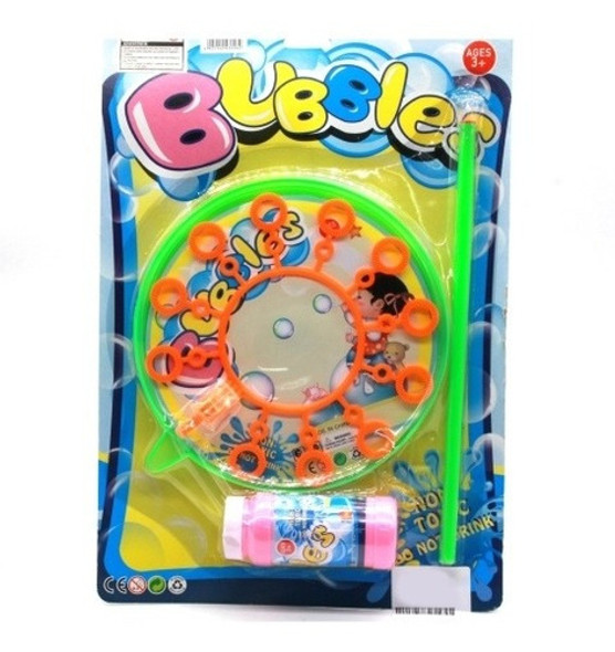 Pompero Burbujero Juego Infantil Plato Diversión Grande 0