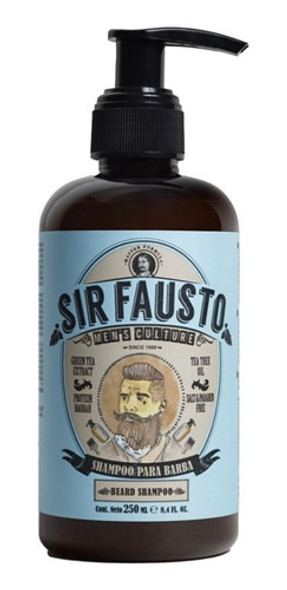 Champú Para Barba Sir Fausto X 250 Ml. Barbería  $$$$ 0