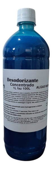 Limpador Concentrado Algas Faz 100litros  Desinfeta Limpa 0