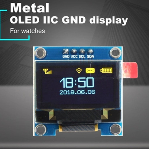 15 X Displays Oled 128x64 0.96 Gráfico Arduino Azul Amarelo 1