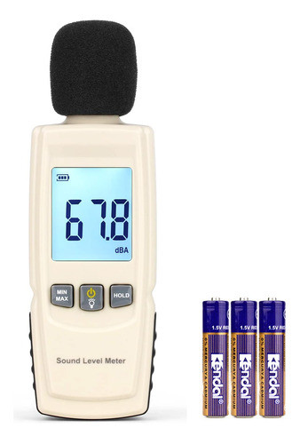 Lcd Digital De Sonido Ruido Probador Presión Medidor Decibel 0