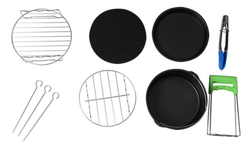 6 Peças De Acessórios Duráveis Para Assar, Prato De Pizza, P 0