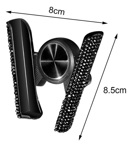 Suporte De Telefone Para Ventilação De Carro, Clipe De 1