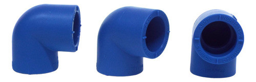 Kit 3 Pçs Joelho 90° Ppr 25mm Topfusion Ar Comprimido 0