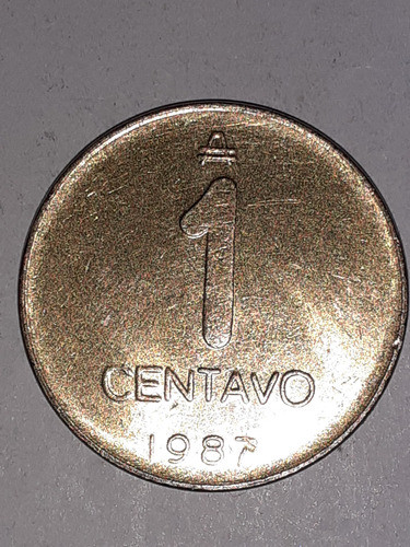 Moneda De 1 Centavo Del Año 1987 0