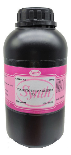 Cloreto Magnésio Pa 1kg + Bicarbonato Sódio Pa 1kg C/ Laudo 1