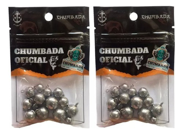 Chumbo Down Shot Chumbada P/ Pesca Esportiva - 28 Unidades 0 Chumbo Down Shot Chumbada P/ Pesca Esportiva - 28 Unidades 0