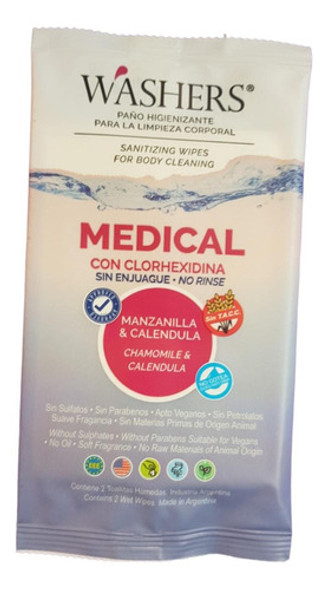 200 Toallas Húmedas Para Limpieza Corporal Y Sanitizantes 0