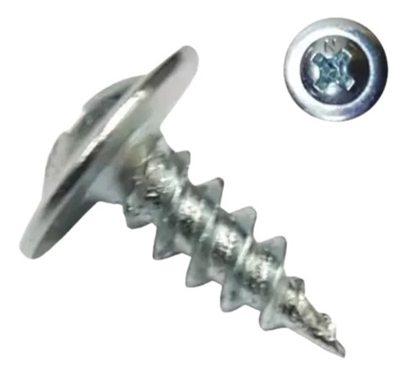 Tornillo T1 Punta Aguja Para Yeso Y Pvc 4.2 X 13mm X 500 0